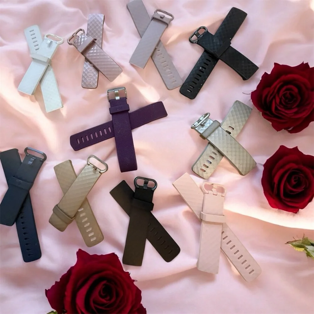 10 Stylish Wearable Waterproof Bands for Fitbit 4. Multiple Colors.